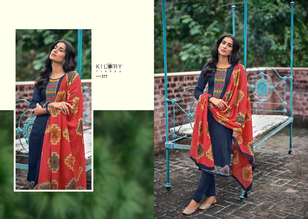 Kilory Hayat Jam Cotton Dress Material Catalog
